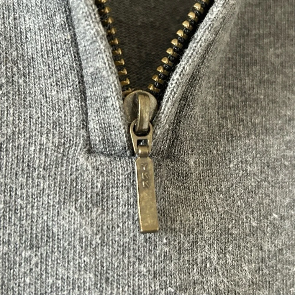 GAP VTG Pop On 1/3 Zip collar Sweater Men Sz Small